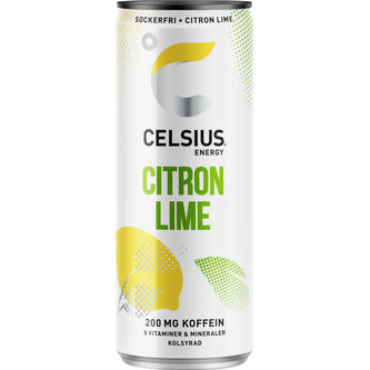 Celsius Citron/lime Energidryck Burk 24 x35,5 cl.