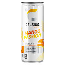 Celsius Mango Passion Energidryck Burk 35,5 cl.