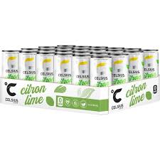 Celcius Citron/lime Energidryck Burk 24x35,5cl.