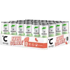 Celsius Kiwi Guava Energidryck Burk 24 x35,5 cl.