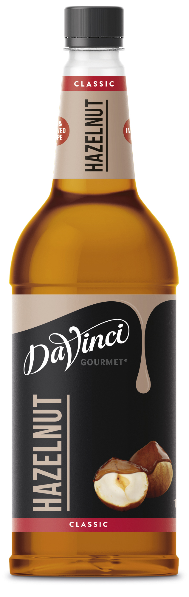 DaVinci Gourmet Classic Hazelnut Syrup, 1L