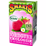 Smakis KRAV-märkt Jordgubb (Förpackning 27 x 25 cl)