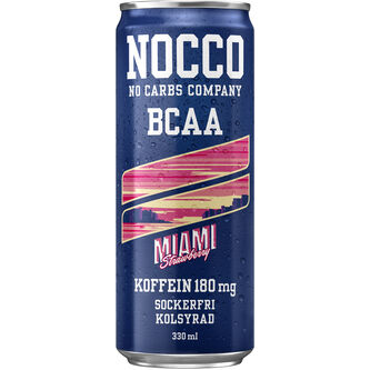 Nocco Miami Bcaa Energidryck Burk 24 x 33cl.