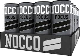 Nocco Focus Ramonade Energidryck Burk 24 x 33cl.