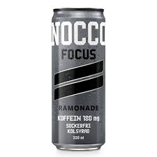 Nocco Focus Ramonade Energidryck Burk 33cl.