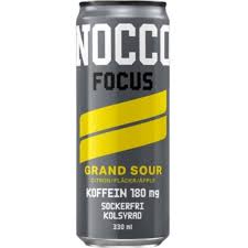 Nocco Grand Sour Energidryck Burk 33cl.