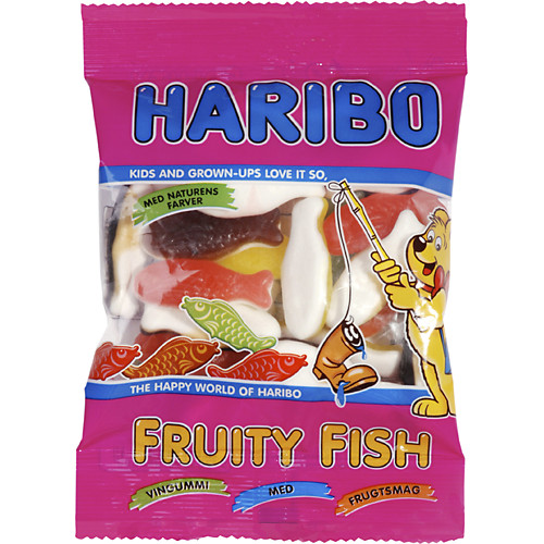 Haribo Fruity Fish (Förpackning 20 x 80g)
