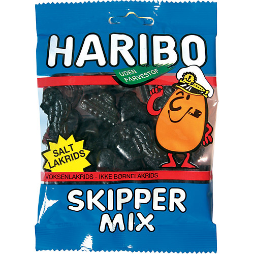 Haribo Skipper Mix (Förpackning 24x 80 g)