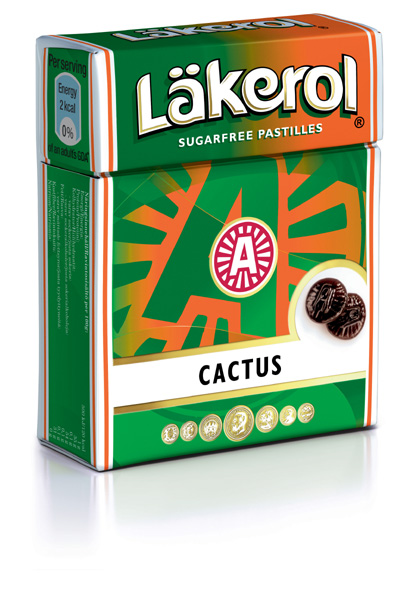 Läkerol  Cactus (Förpackning 48 x23 g)