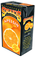 Smakis Apelsin (Förpackning 27 x 25 cl