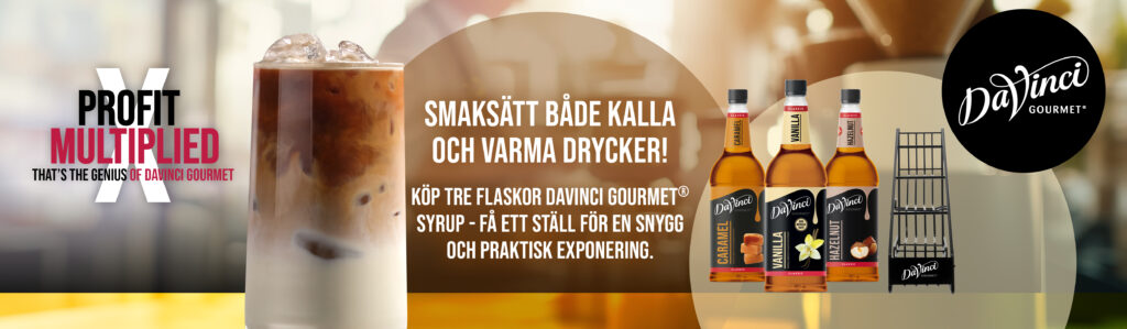 DaVinci Syrup Banner